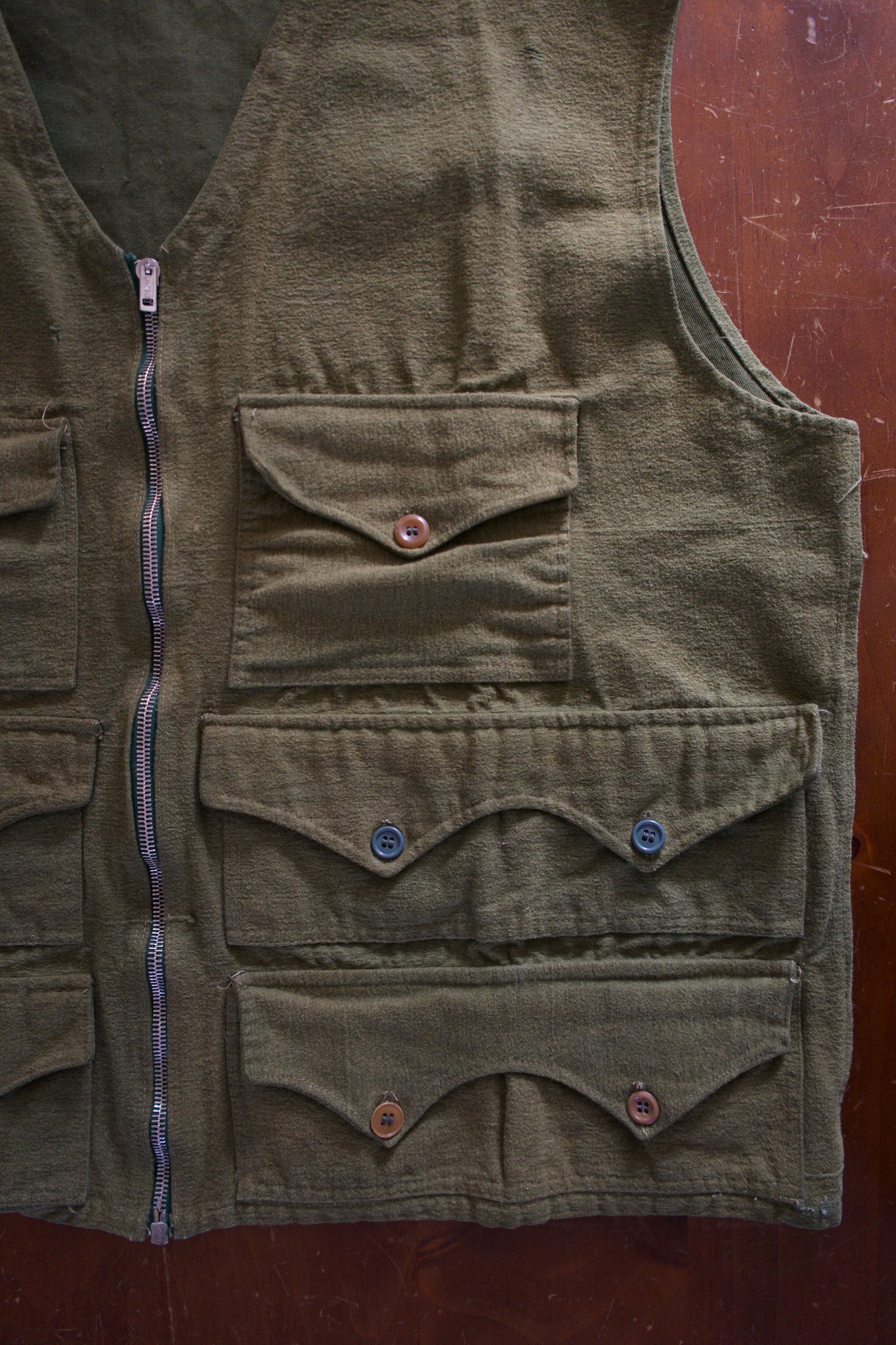 1940s Italian “Pockets” Work Vest