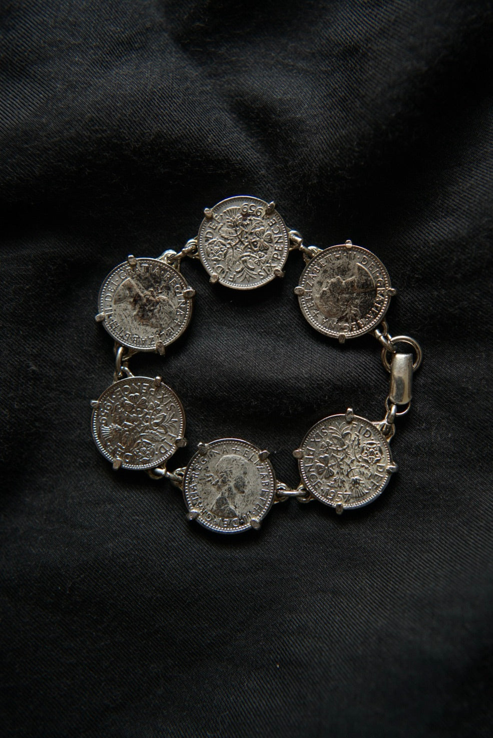 Six Pence Coin Bracelet