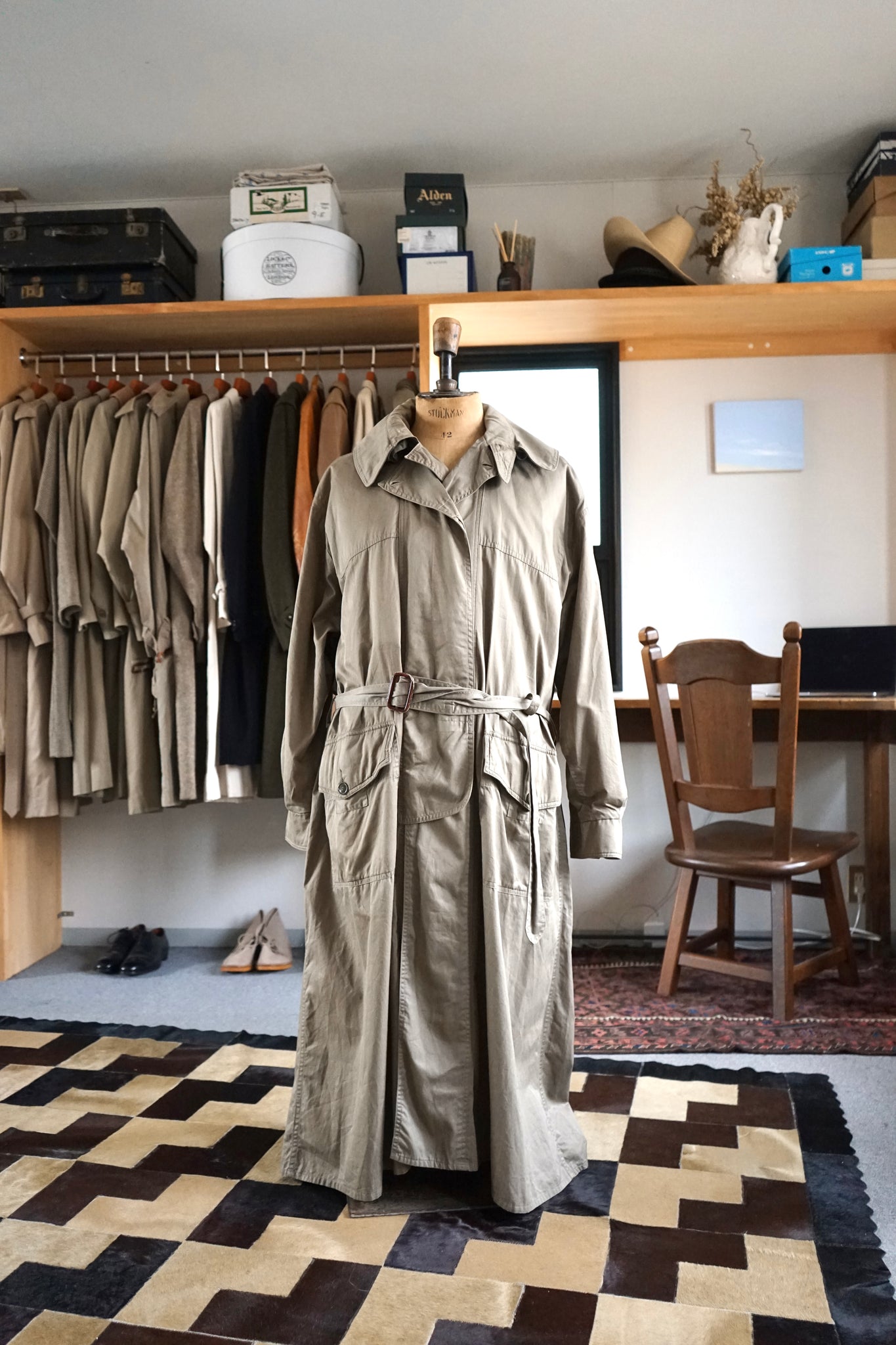 1980s NIGEL CABOURN Jumpsuit Coat Made in ENGLAND