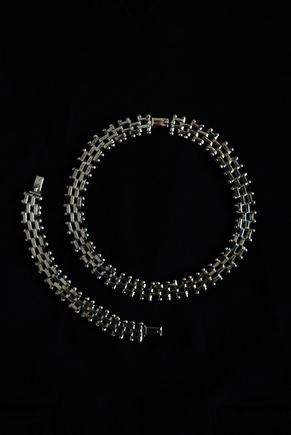1970s ”Special” European Silver 925 Necklace & Bracelet