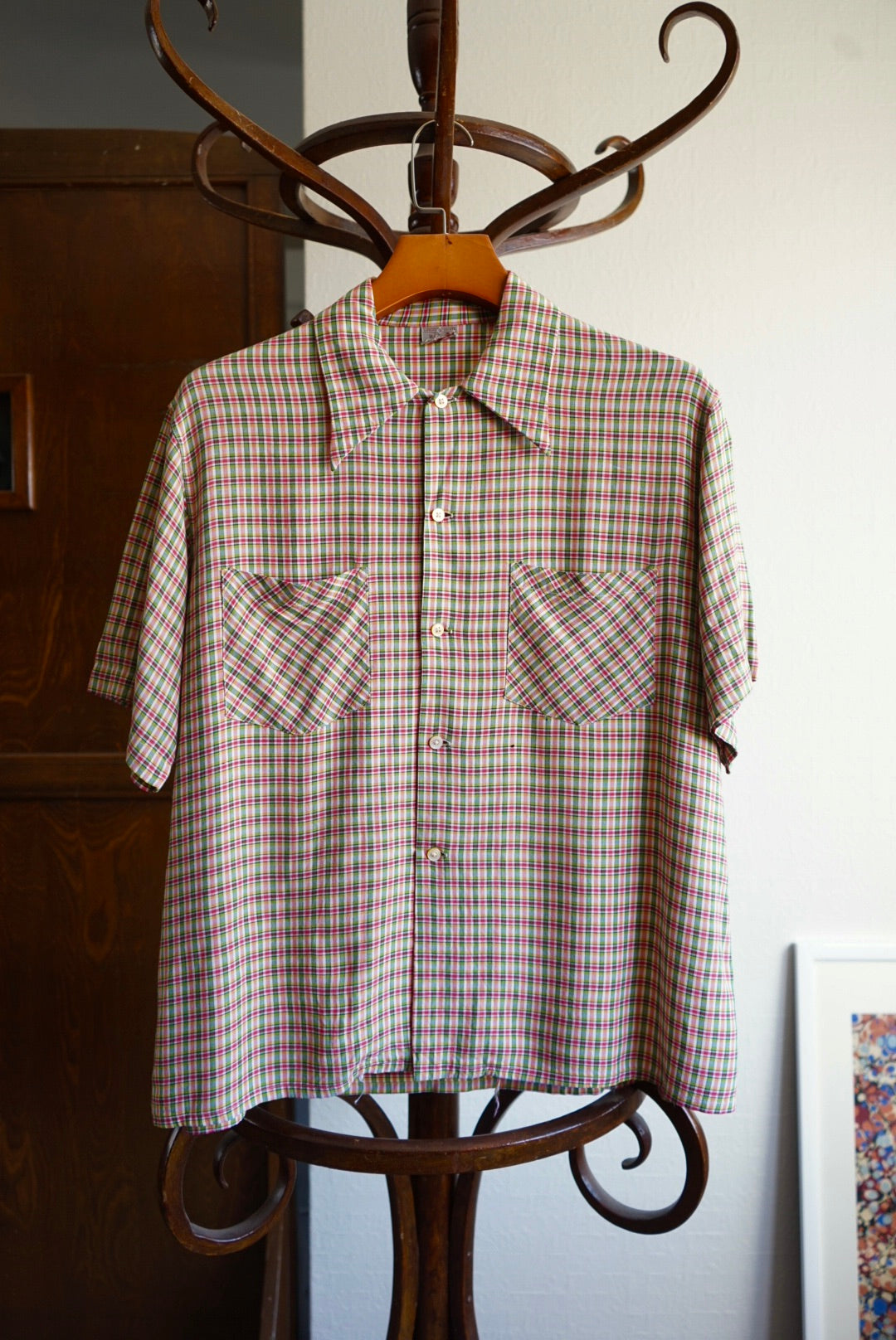 1950s HORNE Brothers Rayon Leisure Shirts Made in ENGLAND